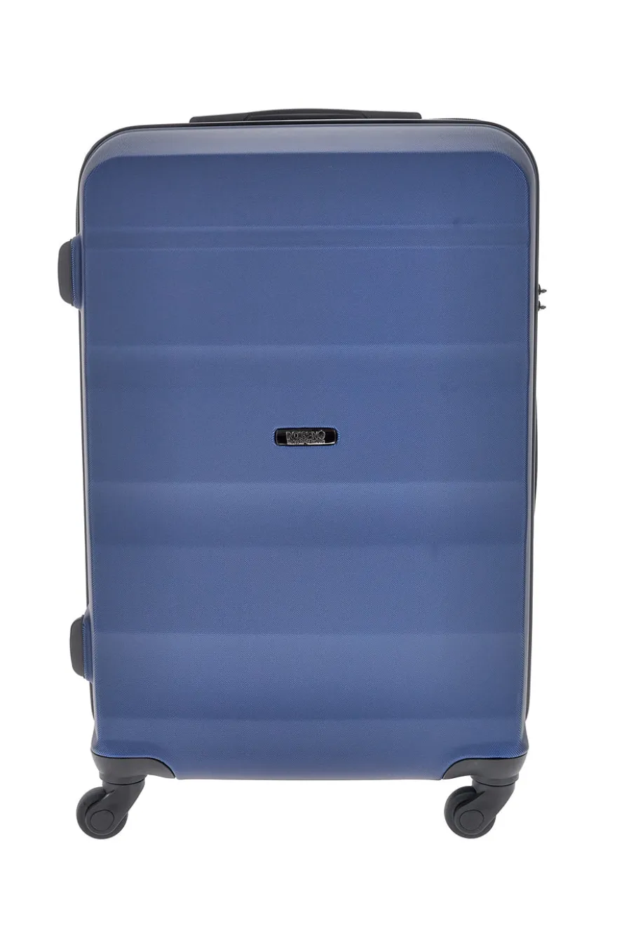 Trolley grande blu con 4 ruote e manico telescopico Indigeno INDIGENO180/G