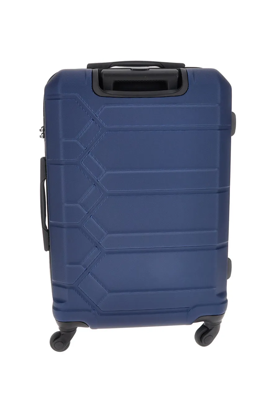 Trolley grande blu rigido 4 ruote Indigeno INDIGENO179/G