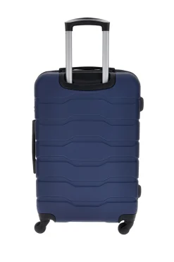 Trolley grande blu rigido con 4 ruote 2T2L156/G