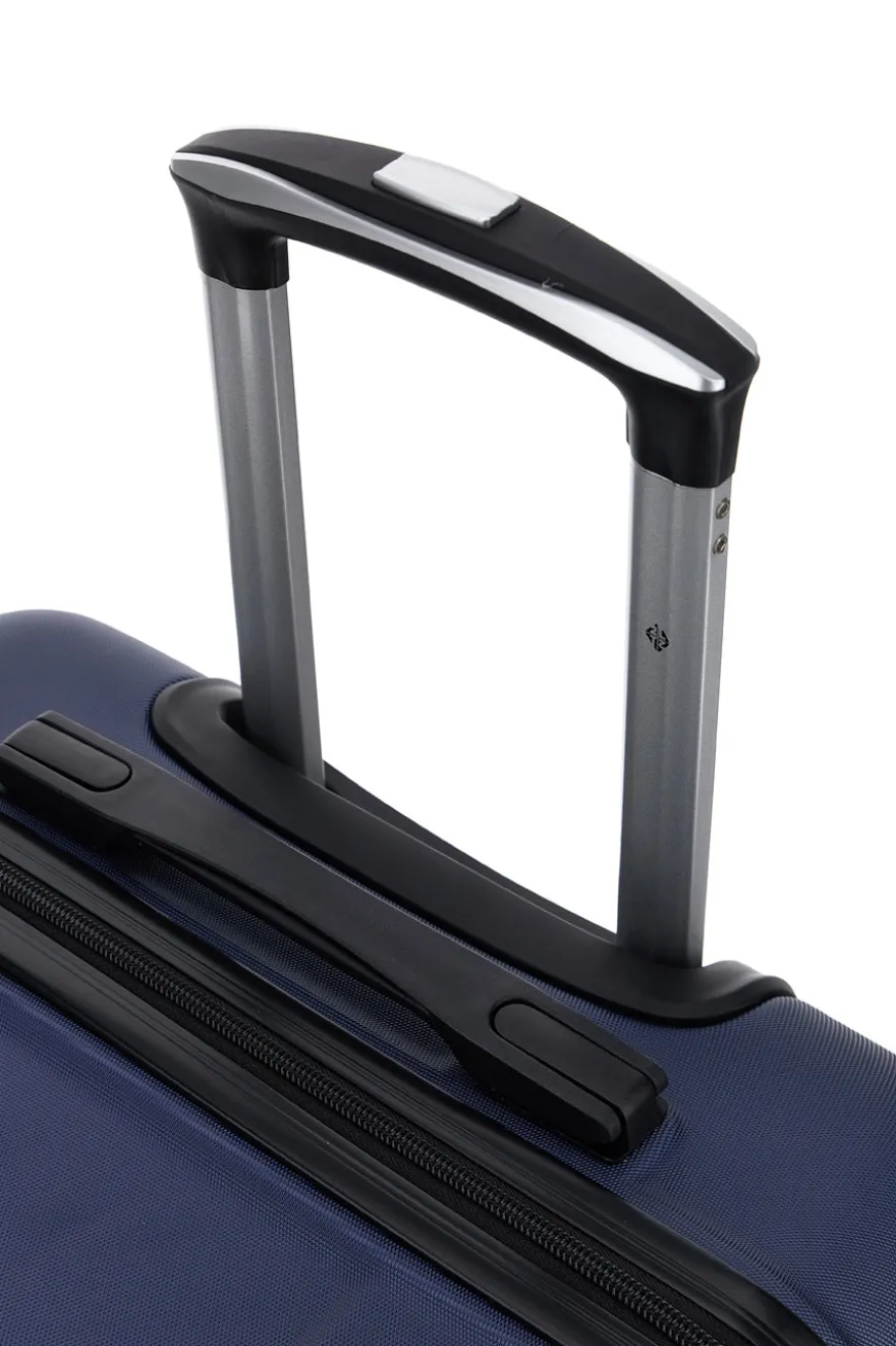 Trolley grande blu rigido con 4 ruote 2T2L156/G