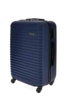 Trolley grande blu rigido Prima riga Pr194/G