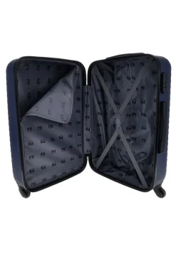 Trolley grande blu rigido Prima riga Pr194/G