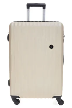 Trolley grande champagne rigido con ruote multidirezionali 2T2L 175/G