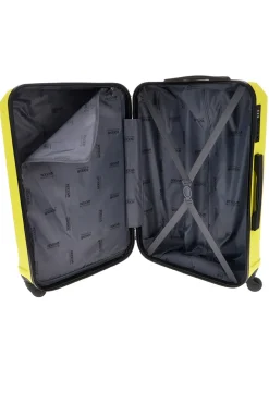 Trolley grande giallo rigido 4 ruote Indigeno INDIGENO179/G