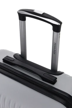 Trolley grande grigio rigido con 4 ruote Prima riga PR169/G