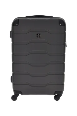 Trolley grande grigio rigido con 4 ruote 2T2L156/G