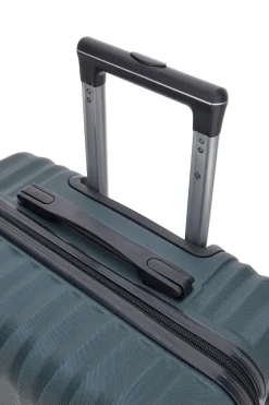 Trolley grande verde rigido con ruote multidirezionali 2T2L 175/G