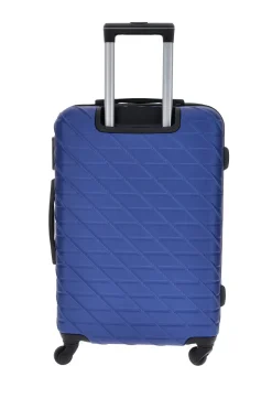 Trolley klein blau starr mit 4 Rädern Prima riga PR157/P