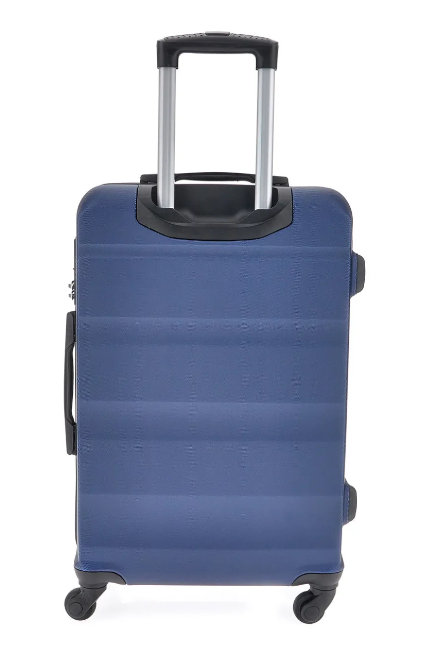 Trolley medio blu con 4 ruote e manico telescopico Indigeno INDIGENO180/M