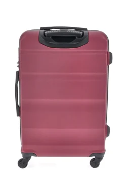 Trolley medio burgundy con 4 ruote e manico telescopico Indigeno INDIGENO180/M