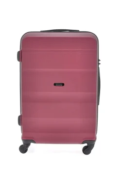 Trolley medio burgundy con 4 ruote e manico telescopico Indigeno INDIGENO180/M