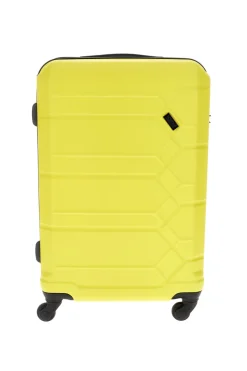 Trolley medio giallo rigido 4 ruote Indigeno INDIGENO179/M
