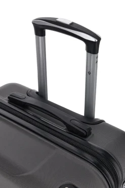 Trolley medio grigio rigido con 4 ruote 2T2L156/M