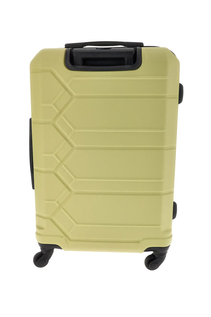 Trolley medio verde rigido 4 ruote Indigeno INDIGENO179/M