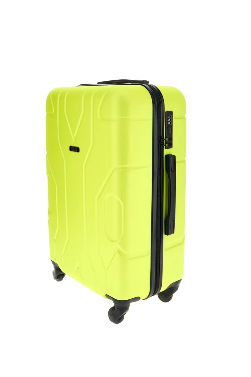 Trolley medium lime starr mit TSA-Schloss Indigeno Metropolitano 181/m