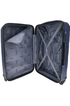Trolley piccolo blu con 4 ruote e manico telescopico Indigeno INDIGENO180/P