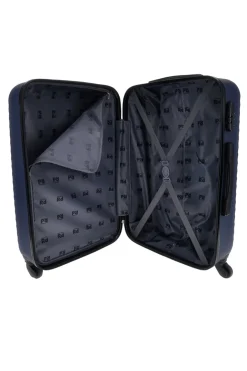 Trolley piccolo blu rigido Prima riga Pr194/P