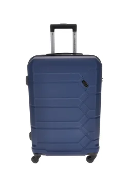 Trolley piccolo blu rigido 4 ruote Indigeno INDIGENO179/P