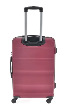 Trolley piccolo burgundy con 4 ruote e manico telescopico Indigeno INDIGENO180/P