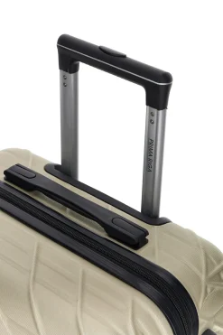 Trolley piccolo champagne rigido con 4 ruote Prima riga PR157/P