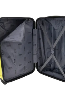 Trolley piccolo giallo rigido 4 ruote Indigeno INDIGENO179/P