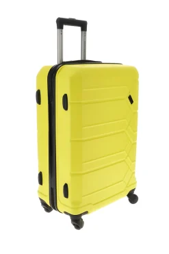 Trolley piccolo giallo rigido 4 ruote Indigeno INDIGENO179/P