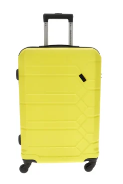 Trolley piccolo giallo rigido 4 ruote Indigeno INDIGENO179/P