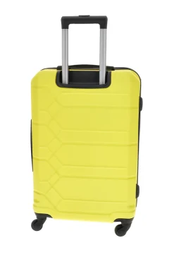 Trolley piccolo giallo rigido 4 ruote Indigeno INDIGENO179/P