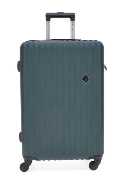Trolley piccolo verde rigido con ruote multidirezionali 2T2L 175/P