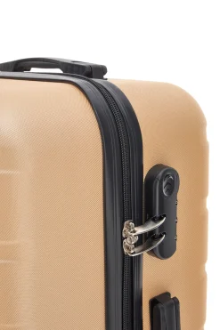 Trolley rigido con 4 ruote Prima Riga f140/P Oro