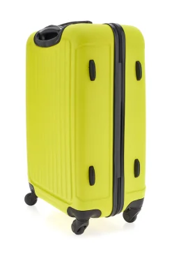 Trolley rigido giallo con chiusura TSA Indigeno 139/P