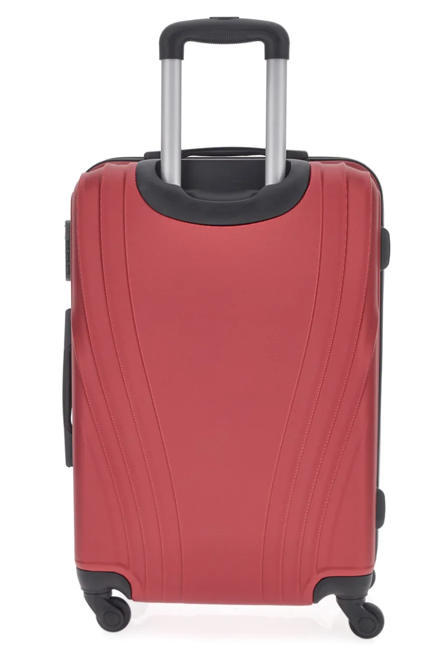 Trolley Rigido Rosso Medio 2T2L 136/M
