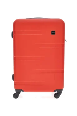 Trolley rosso rigido 4 ruote Prima Riga PR143/M