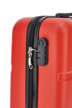 Trolley rosso rigido 4 ruote Prima Riga PR143/P