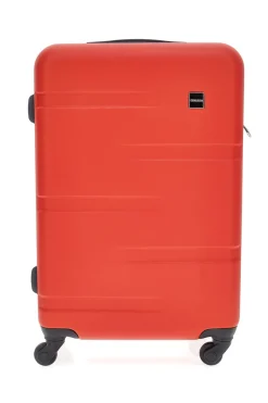 Trolley rosso rigido 4 ruote Prima Riga PR143/G
