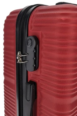 Trolley Valigia grande rossa Prima Riga PR172G