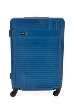 Trolley Valigia media royal blu Prima Riga PR171M