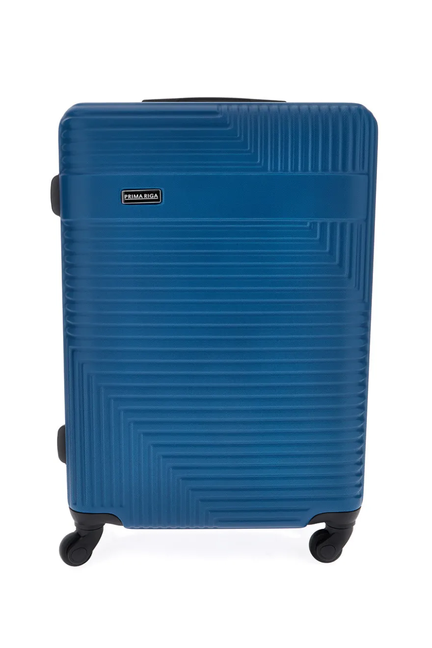Trolley Valigia media royal blu Prima Riga PR171M