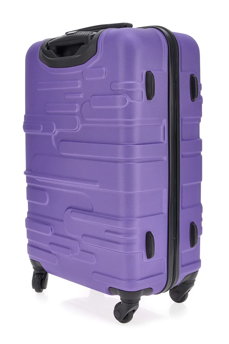 Trolley viola rigido TSA 4 ruote Indigeno Metrolitano 177/M