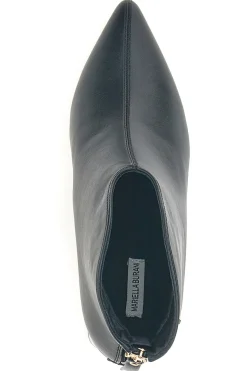 Tronchetti neri con tacco alto e logo MB Mariella Burani 51690C1057