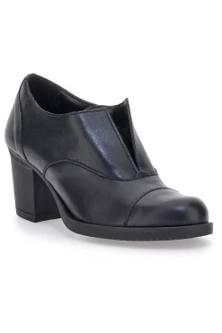 Tronchetto nero in vera pelle Made in Italy PITTARELLO ELITE 108