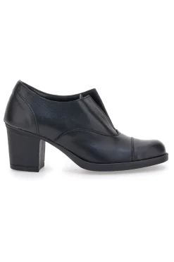 Tronchetto nero in vera pelle Made in Italy PITTARELLO ELITE 108
