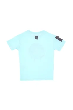 T-Shirt Azzurra Con Taschino Pitt Kids PT-K-T-7018