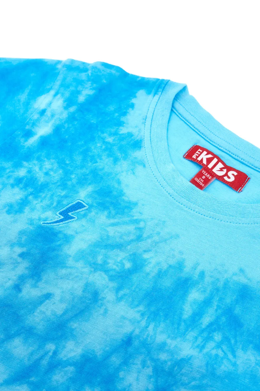T-Shirt Azzurra Effetto Tie-Dye Pitt Kids PT-B-T-05035