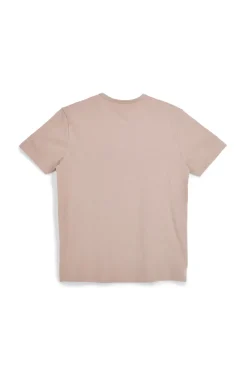 T-shirt beige con bottoni girocollo Pittarello Tierra NBY369