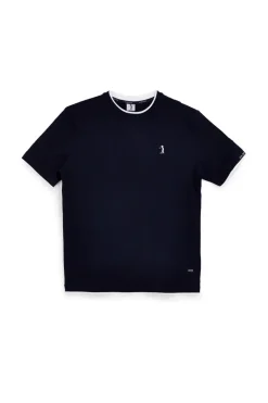 T-shirt Blu navy con logo Us golf TS1053