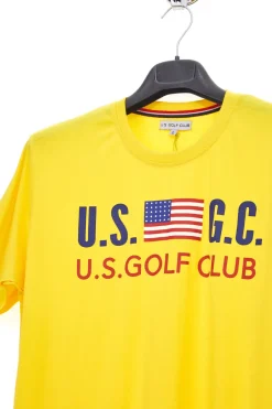 T-Shirt Gialla US Golf Club 1202
