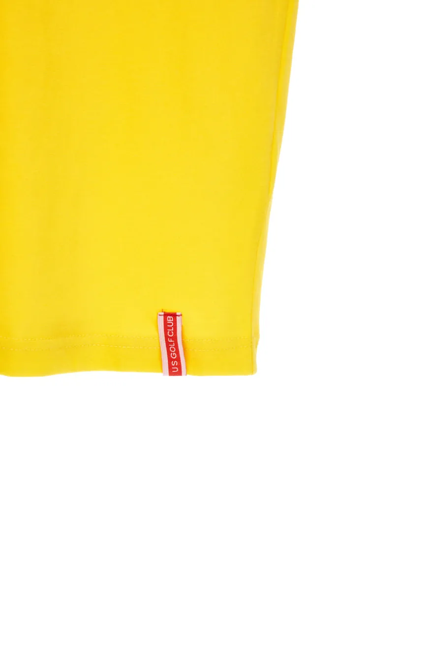 T-Shirt Gialla US Golf Club 1200