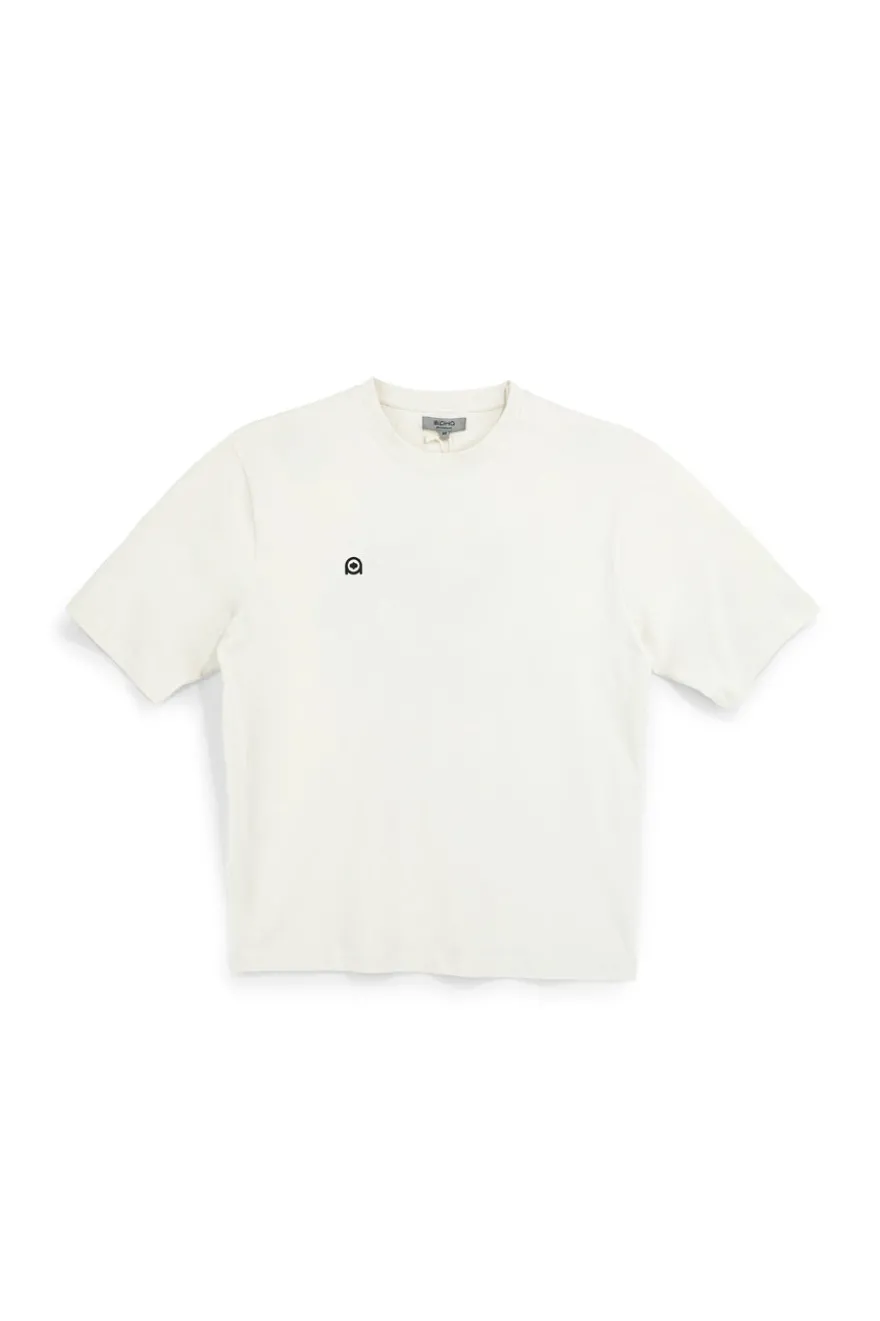 T-shirt grigia stampa grafica retro Boardman alpha PT-M-T-9061