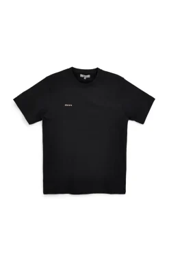 T-shirt in cotone nera con stampa grafica Boardman Alpha pt-m-t-9062